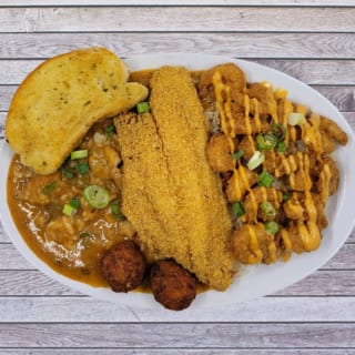 French quarter plate