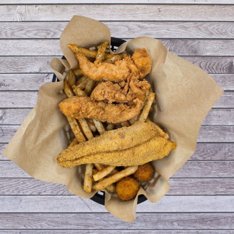 Catfish (1) & Tenders (3) Combo.