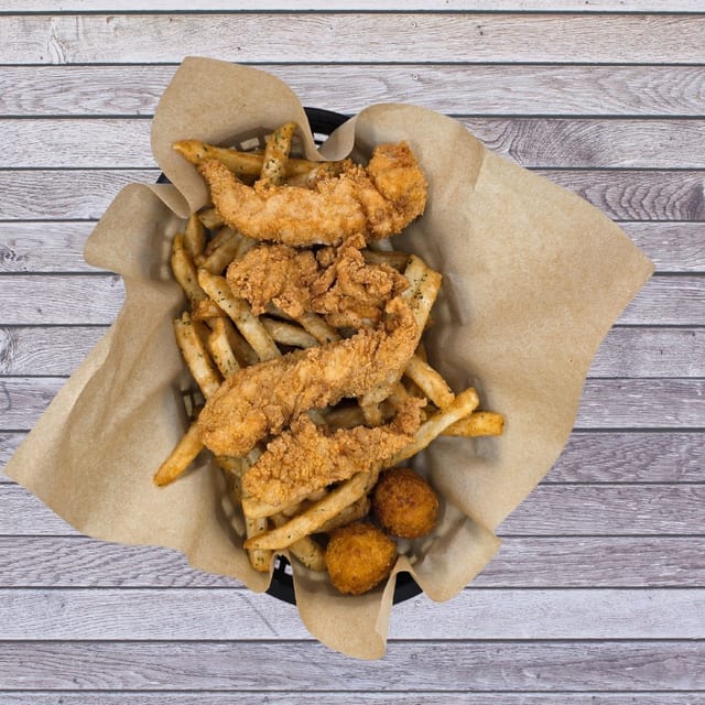 Chicken Tender Basket.