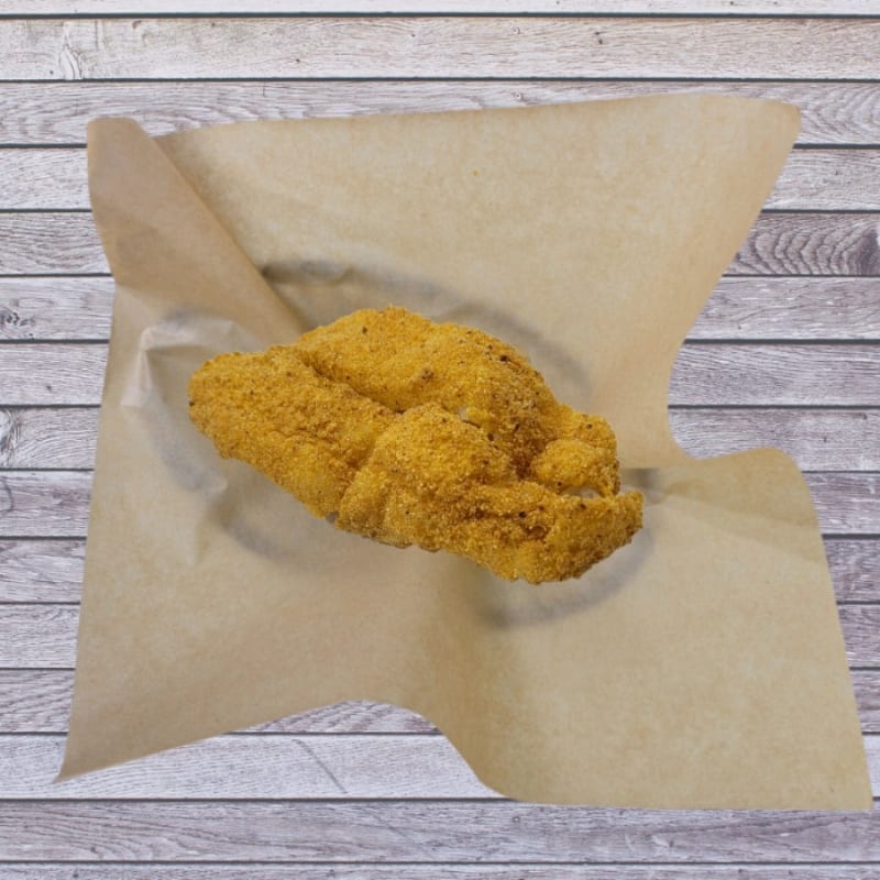 Add (1) catfish fillet.