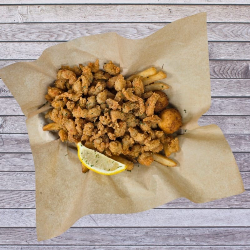 Crawfish Tails Basket.