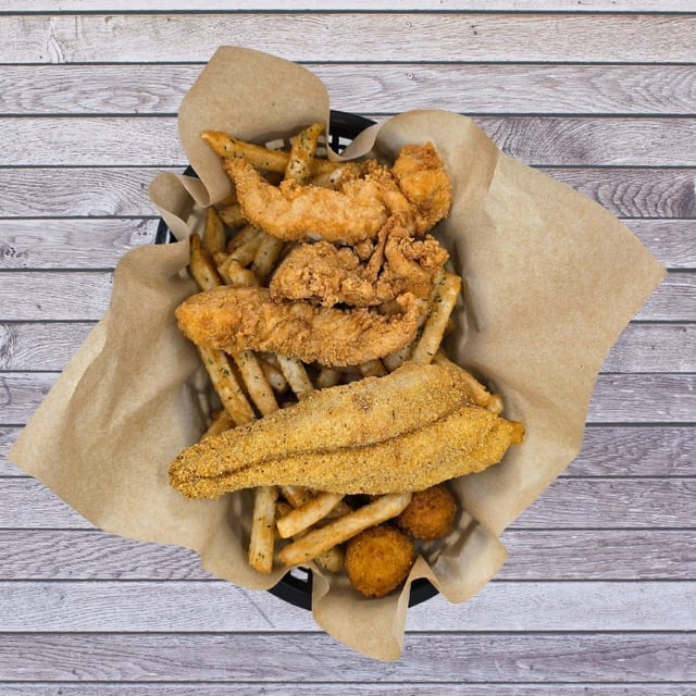 Catfish (1) & Tenders (3) Combo.