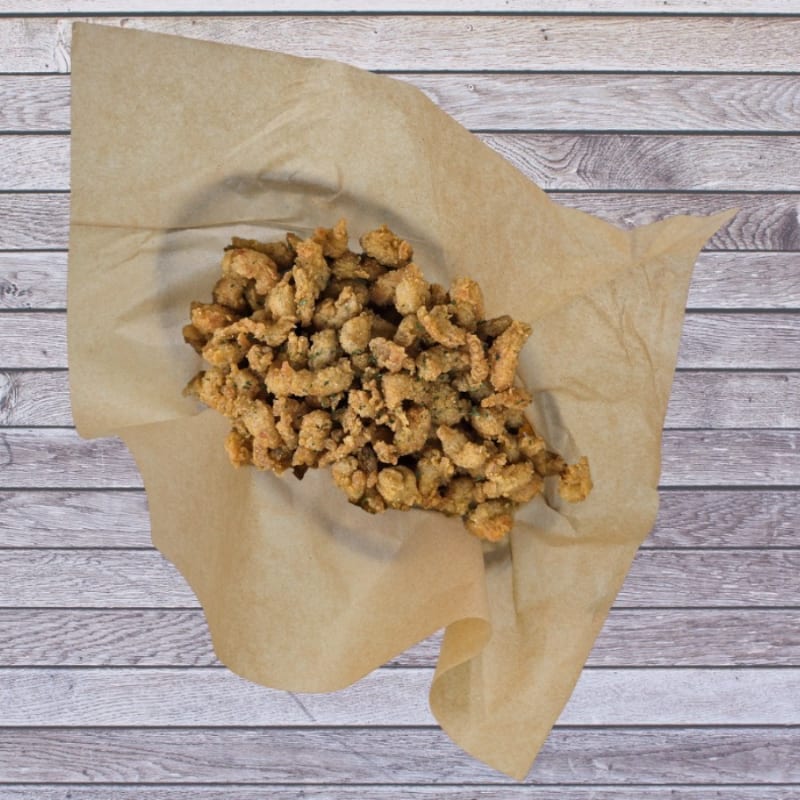 Add (2.5 oz) Crawfish Tails.