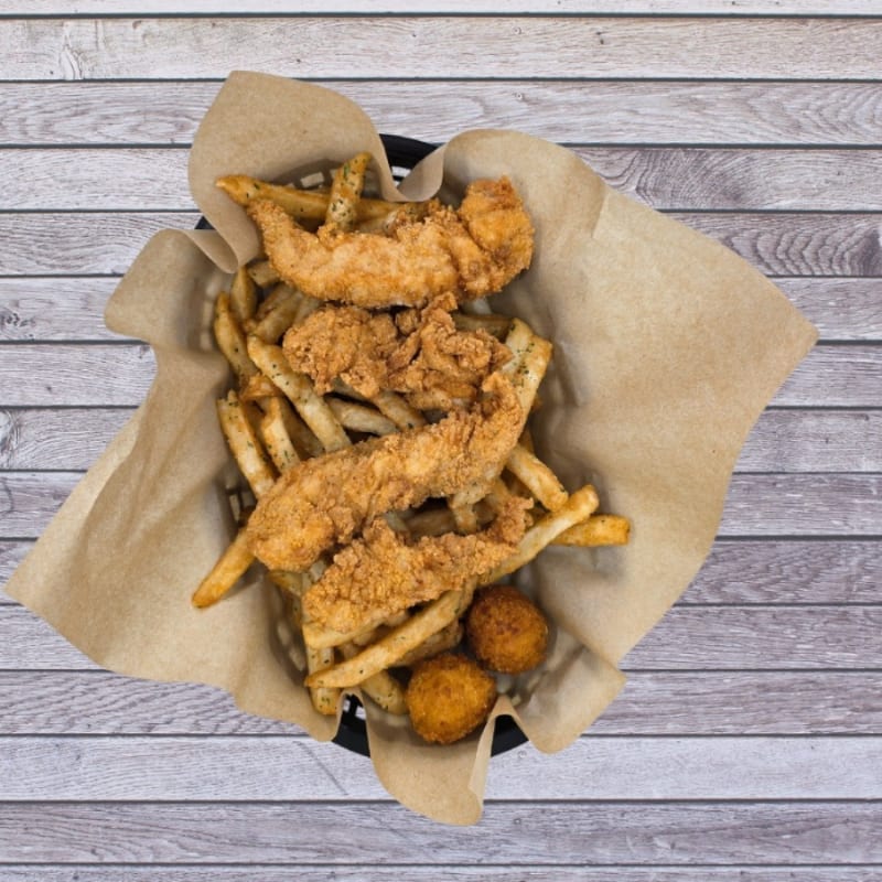 Chicken Tender Basket.