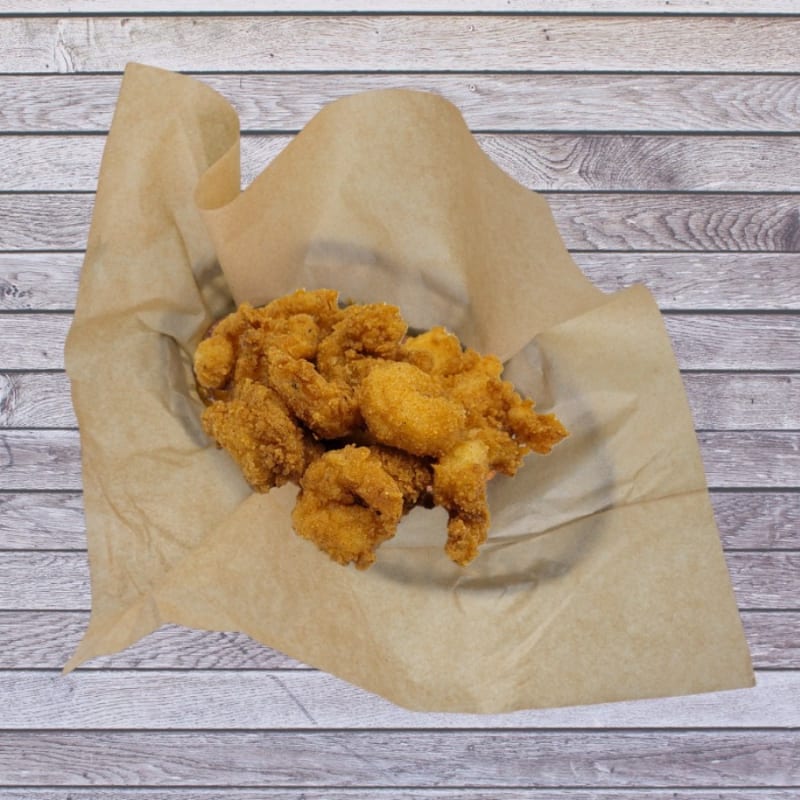 Add (2.5 oz) Popcorn Shrimp.