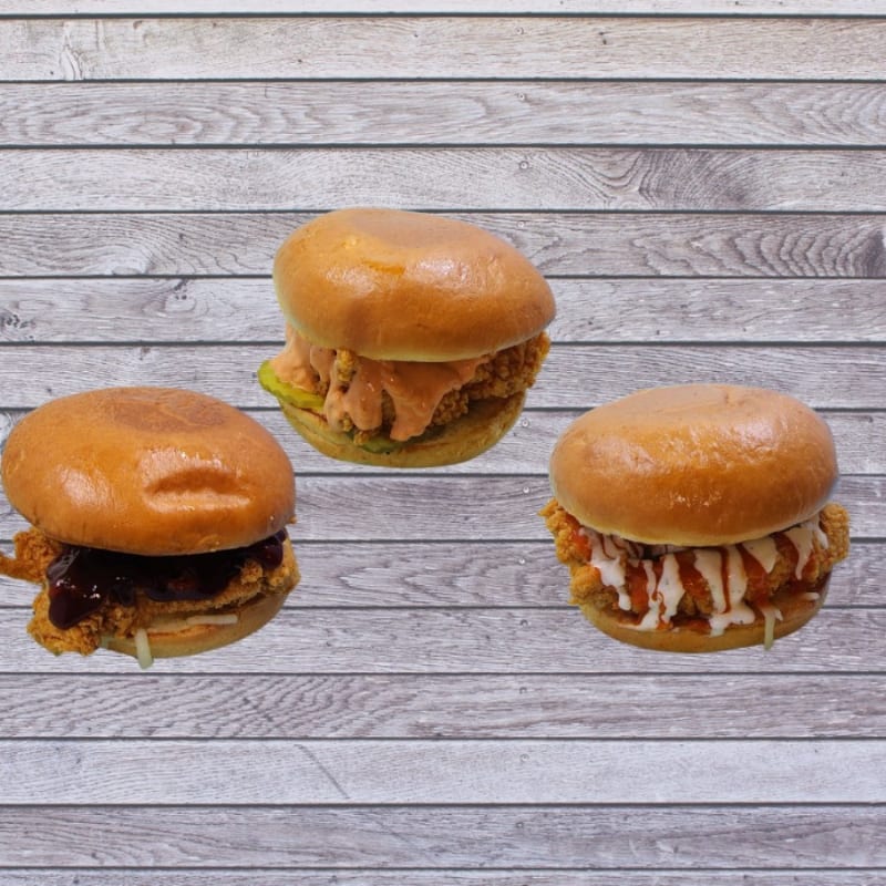 Chicken tender sandwich.
